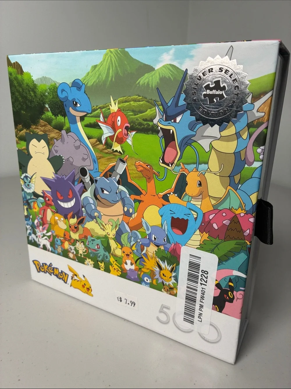 500-Piece Kids Puzzle - Buffalo Pokémon Puzzle Multi-Character